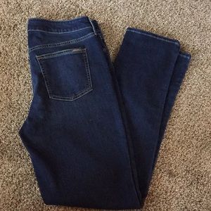 Eddie Bauer curvy slim straight jeans 10